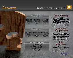 Josef Teller OHG, Icon für Datenblatt Stempel