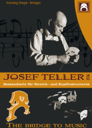 Josef Teller OHG, Katalog: Stege für Geige, Cello und Bass